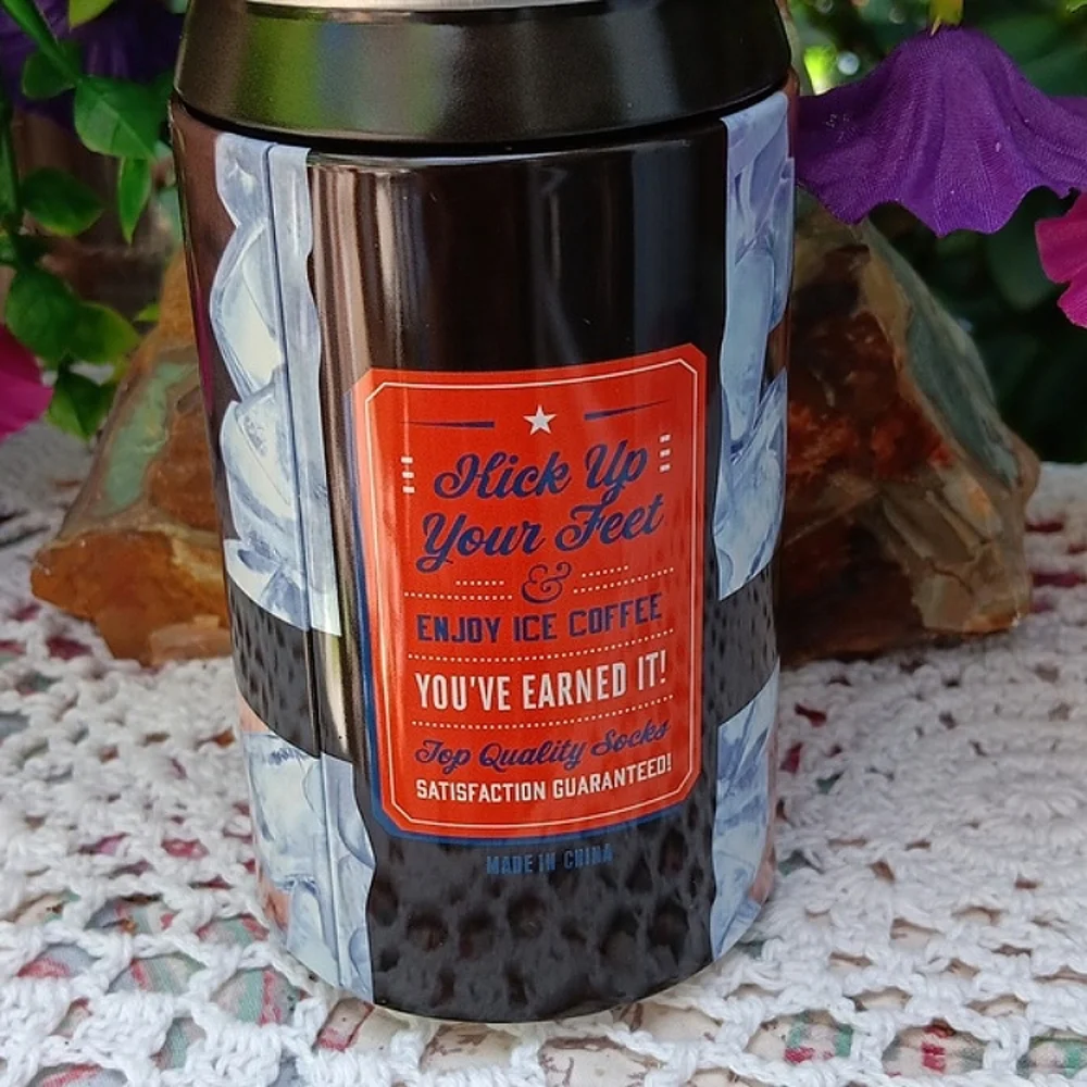 🆕️LAST 1🎉ICED COFFEE NOVELTY COLORFUL UNIQUE SOCKS/ 1 SET IN COFFEE 